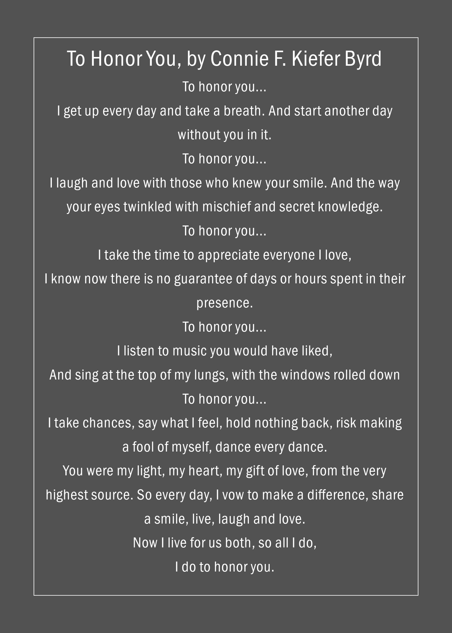 Celebration of Life Page 2